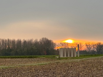 Hypocaustum zonsondergang